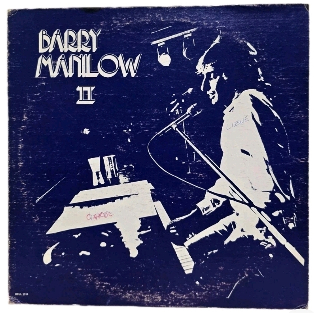 BARRY MANILOW barry Manilow‎ II 1974 Vinyl LP Bell Records Bell 1314 Rock Pop